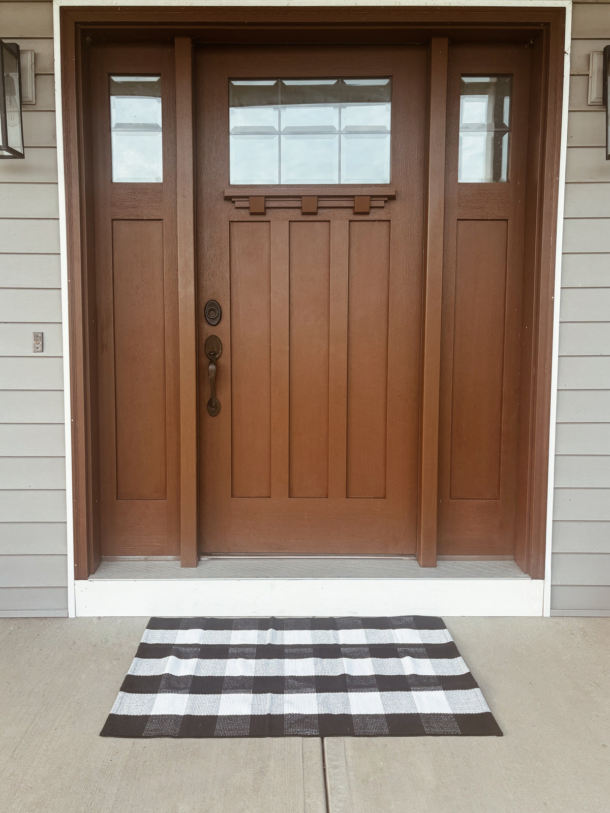 Buffalo check rug