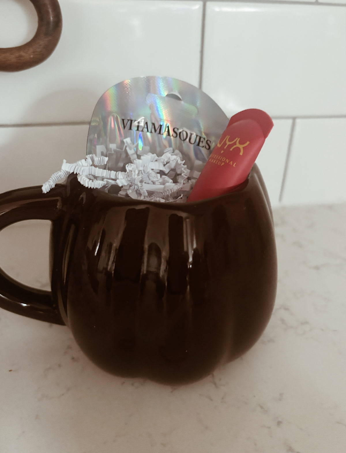 Brown Pumpkin Mug BOO ready!