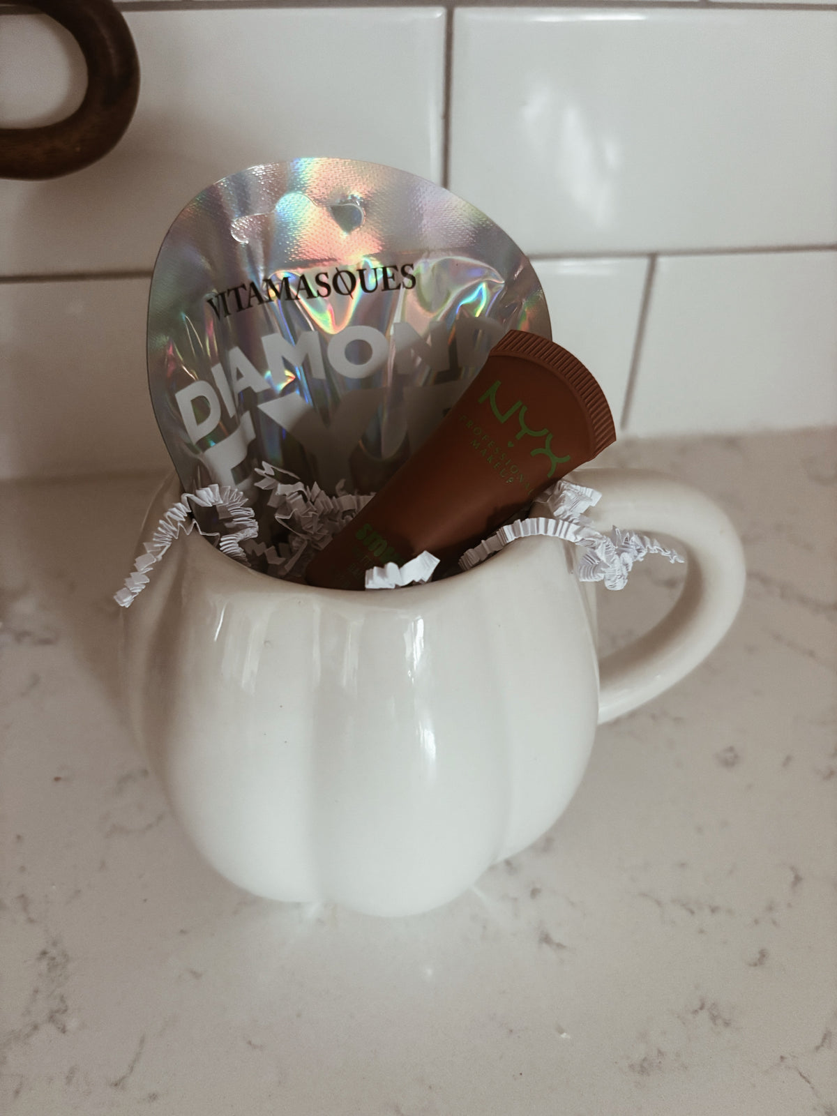 Cream Pumpkin Mug to BOO!