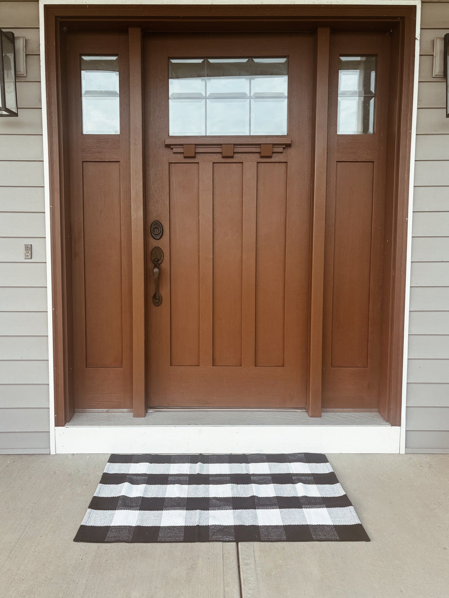 Buffalo check rug