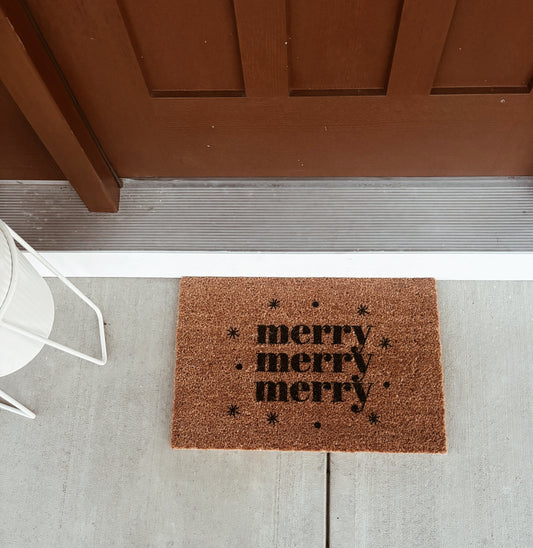 Merry Merry doormat